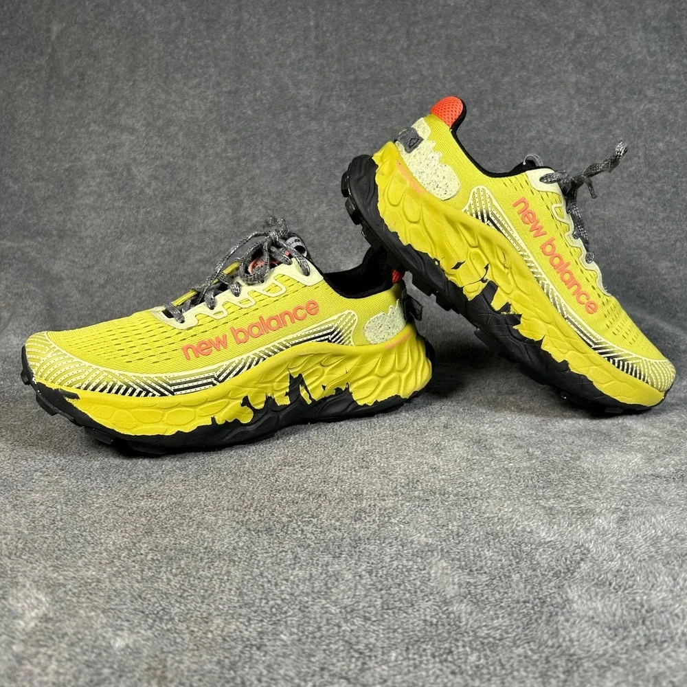 New Balance Fresh Foam X More Trail v3 Yellow Black WTMORCD3 Women 7.5 B Men 6D - Picture 9 of 14